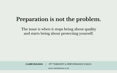 Over-Preparing at Work: Is It Diligence or Fear?